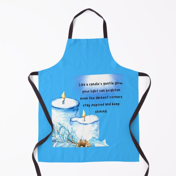 Item preview, Blue Inspiration Candle Design designed and sold by NettaArts.