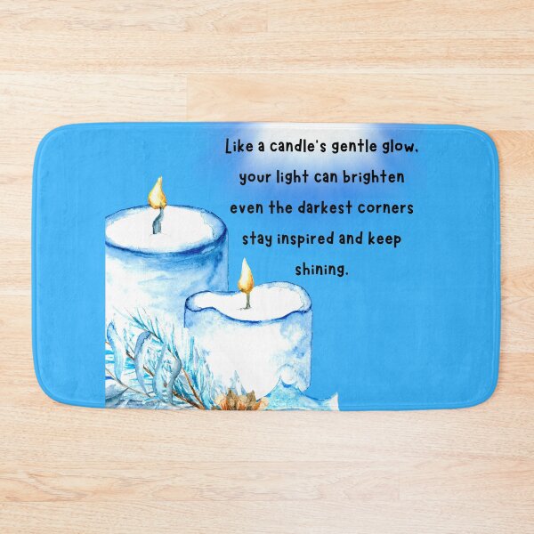 Item preview, Blue Inspiration Candle Design designed and sold by NettaArts.