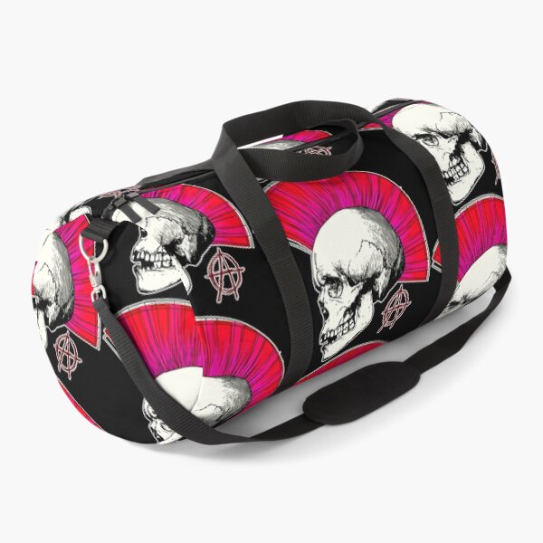 Item preview, Anarchy Skull with Mohawk - Print designed and sold by Earth Nature Creations.