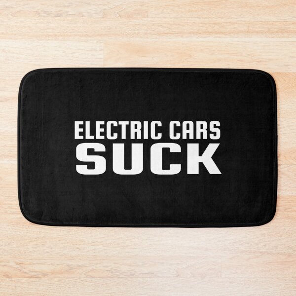 Item preview, electric cars suck bumper sticker designed and sold by simonestanley.