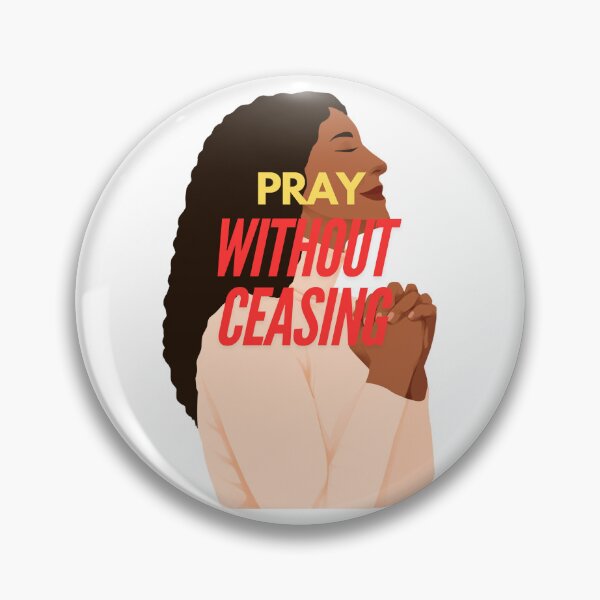 Item preview, Pray without ceasing, bible verse designed and sold by KingdomDesigns2.