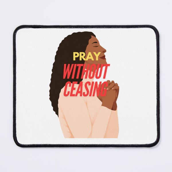 Item preview, Pray without ceasing, bible verse designed and sold by KingdomDesigns2.