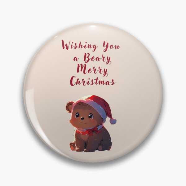 Item preview, Wishing you a Beary Merry Christmas designed and sold by La Loca.