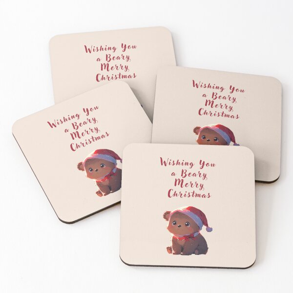 Item preview, Wishing you a Beary Merry Christmas designed and sold by La Loca.