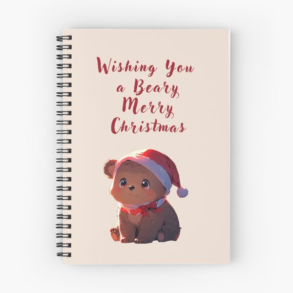 Item preview, Wishing you a Beary Merry Christmas designed and sold by La Loca.