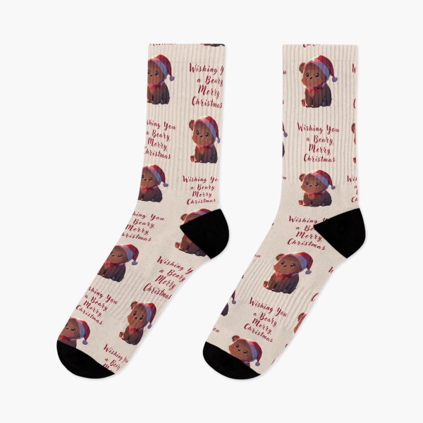Item preview, Wishing you a Beary Merry Christmas designed and sold by La Loca.