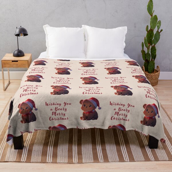 Item preview, Wishing you a Beary Merry Christmas designed and sold by La Loca.