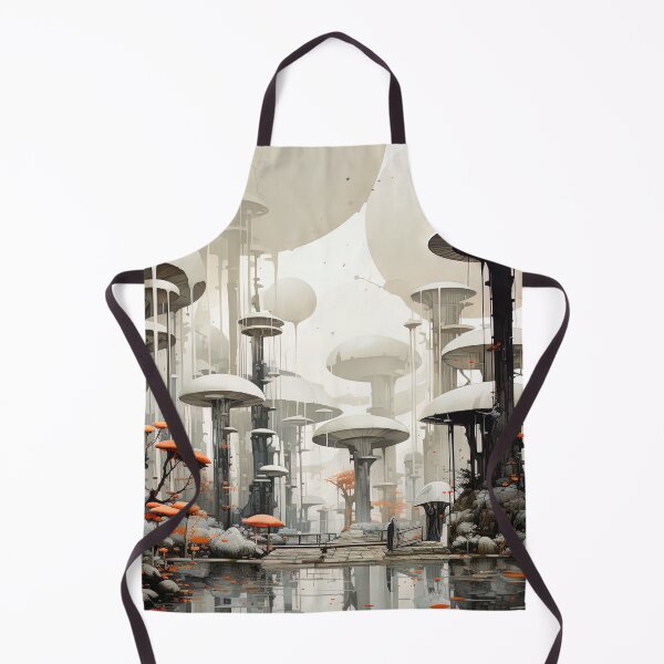 Item preview, Futuristic Mushroom Forest designed and sold by bloorose.