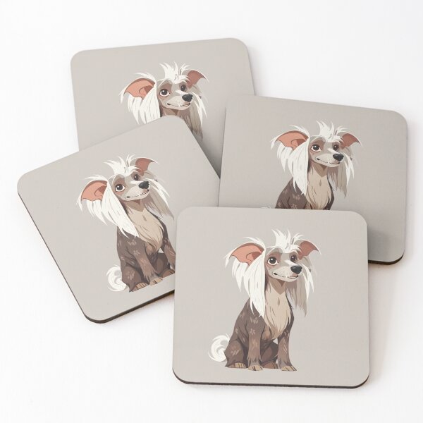 Item preview, Chinese crested dog designed and sold by PawPurfect.