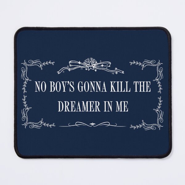 Item preview, No boy's gonna kill the dreamer in me (Goddess blue) designed and sold by mossymeadow.