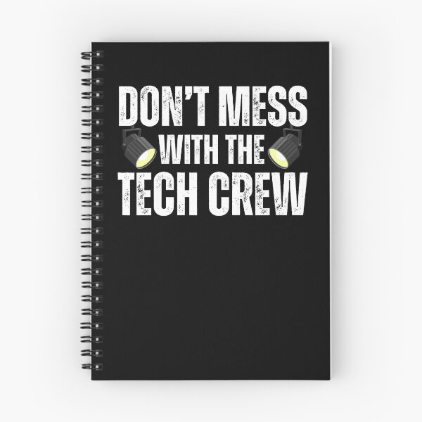 Item preview, Don't Mess With The Tech Crew Funny Lighting Designer LD Humor Gift designed and sold by MouDantArts.