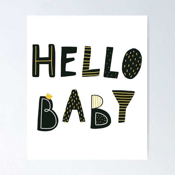 Item preview, Hello Baby designed and sold by Cute4nimals.