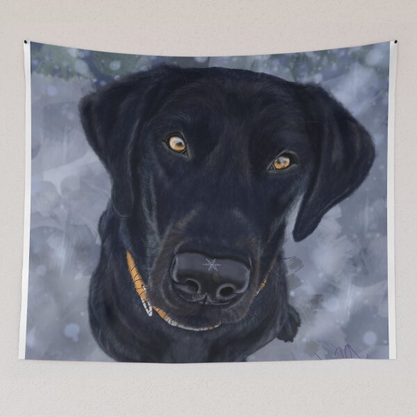 Item preview, Duck the Black Lab designed and sold by Lyly297.