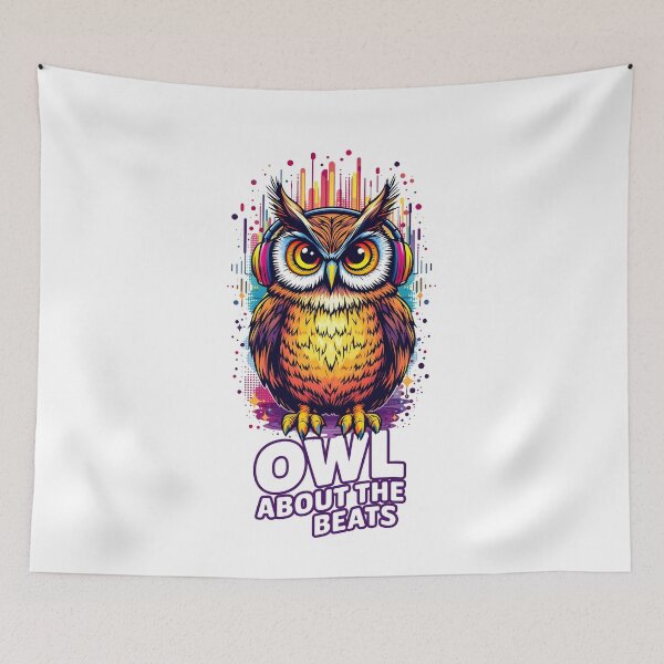 Item preview, Funky Owl Vibes designed and sold by Dazzle-Sizzle.