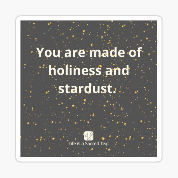 Item preview, Holiness and Stardust (grey) designed and sold by danyaruttenberg.