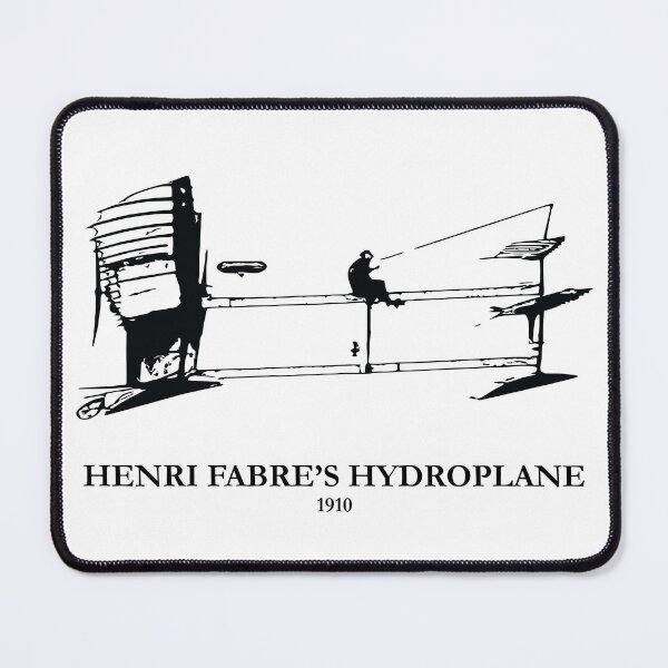 Item preview, Henri Fabre’s Hydroplane 1910 Seaplane designed and sold by Lakeric Cityscapes.