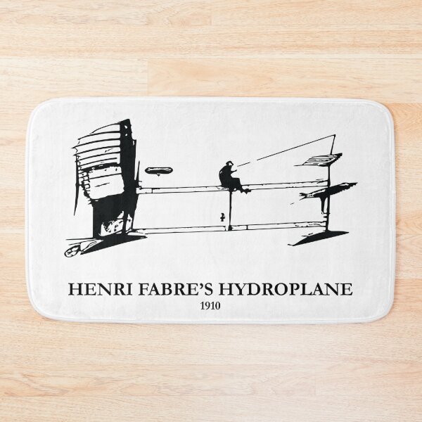 Item preview, Henri Fabre’s Hydroplane 1910 Seaplane designed and sold by Lakeric Cityscapes.