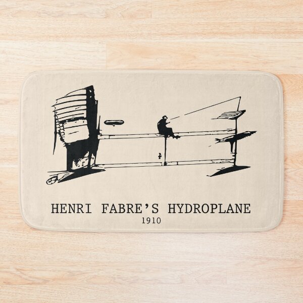 Item preview, Henri Fabre’s Hydroplane 1910 Seaplane designed and sold by Lakeric Cityscapes.