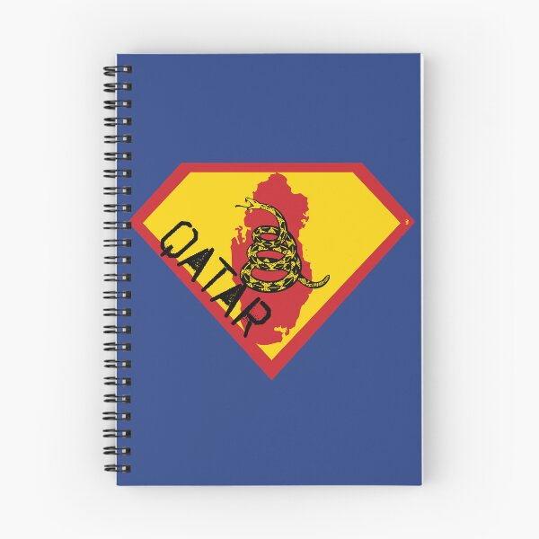 Item preview, QATAR  Spell Out - Freedom Is The Superpower - Gadsden Snake Flag - Dont Tread On Me SUPERHERO design designed and sold by pelagio.