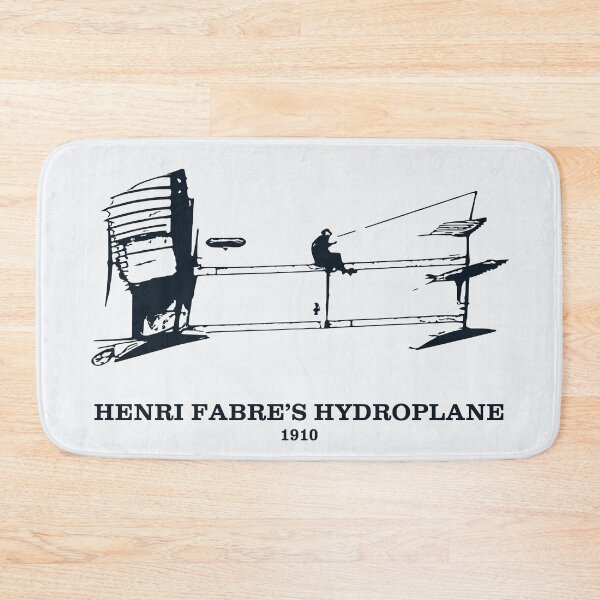Item preview, Henri Fabre’s Hydroplane 1910 Seaplane designed and sold by Lakeric Cityscapes.