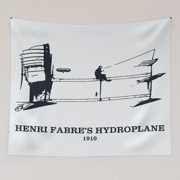 Item preview, Henri Fabre’s Hydroplane 1910 Seaplane designed and sold by Lakeric Cityscapes.