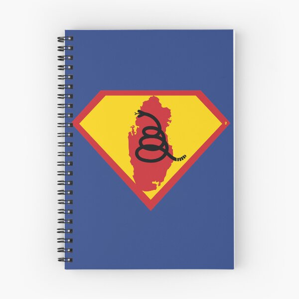 Item preview, QATAR  - Freedom Is The Superpower - Modern Gadsden Snake Flag - Dont Tread On Me SUPERHERO design designed and sold by pelagio.