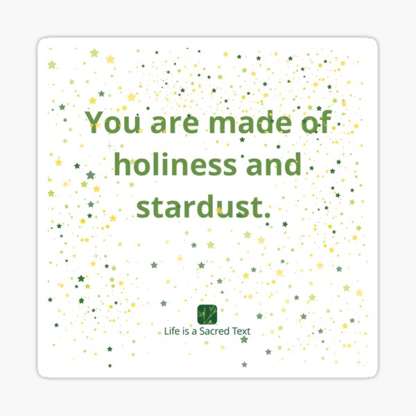 Item preview, Holiness and Stardust (white)  designed and sold by danyaruttenberg.