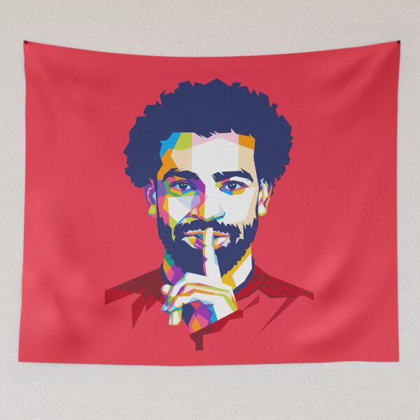 Item preview, Mohamed Salah in WPAP Style designed and sold by Xezyy.