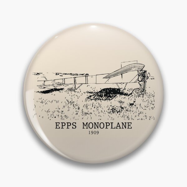 Artikelvorschau, Epps Eindecker 1909 Flugzeug entworfen und verkauft von Lakeric Cityscapes.