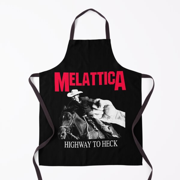 Item preview, MeIattica Highway To Heck - Cursed Poser Heavy Metal Parody Band Tee designed and sold by blueversion.