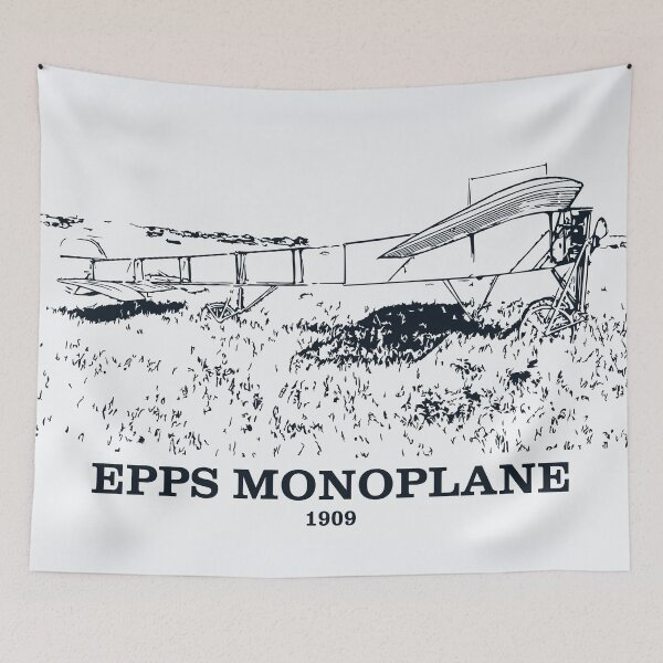 Item preview, Epps Monoplane 1909 Aircraft designed and sold by Lakeric Cityscapes.