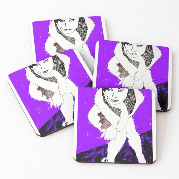 Item preview, Sasha Grey on Couch  designed and sold by Chad's Fresh Art.