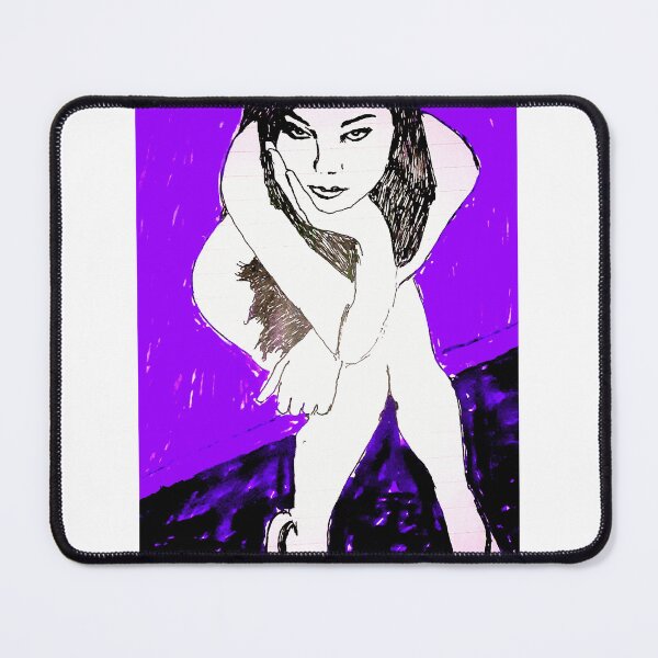 Item preview, Sasha Grey on Couch designed and sold by Chad's Fresh Art.