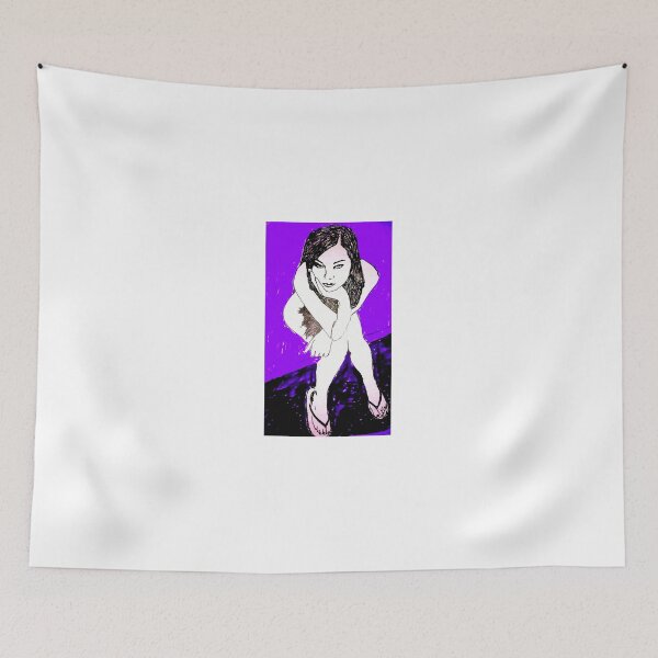 Item preview, Sasha Grey on Couch  designed and sold by Chad's Fresh Art.