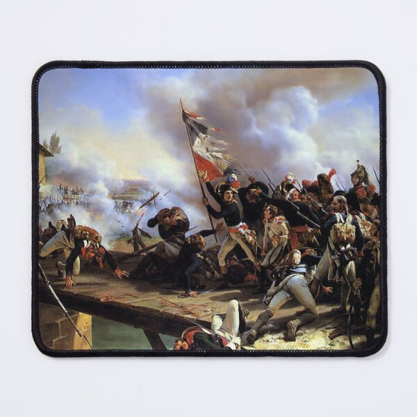 Item preview, Battle of Arcole - 1796 - Napoleon Rallies His Men and Charges The Bridge designed and sold by TheHappyK.