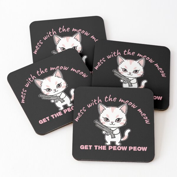Item preview, Don't mess with the meow meow  designed and sold by Heaven Welch.