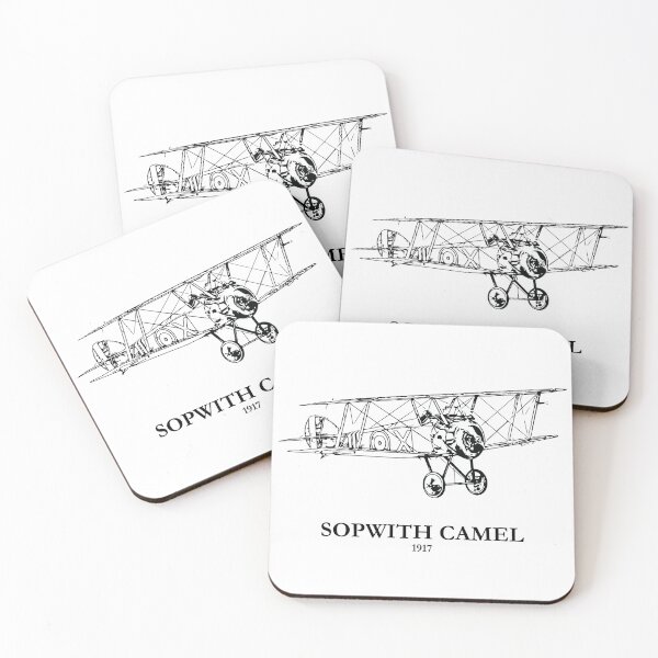 Item preview, Sopwith Camel World War I fighter plane designed and sold by Lakeric Cityscapes.
