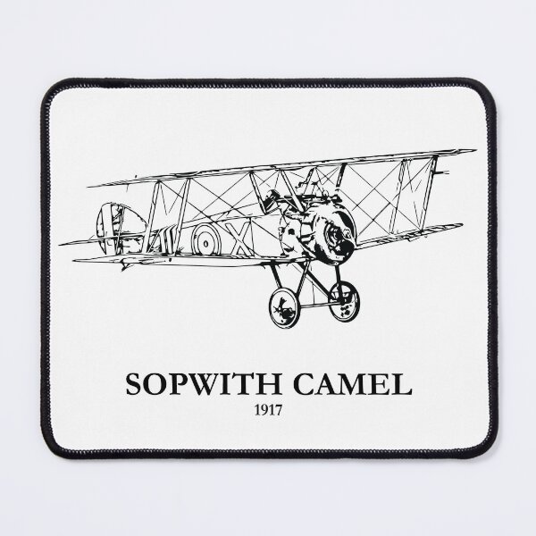 Item preview, Sopwith Camel World War I fighter plane designed and sold by Lakeric Cityscapes.