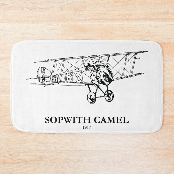 Item preview, Sopwith Camel World War I fighter plane designed and sold by Lakeric Cityscapes.