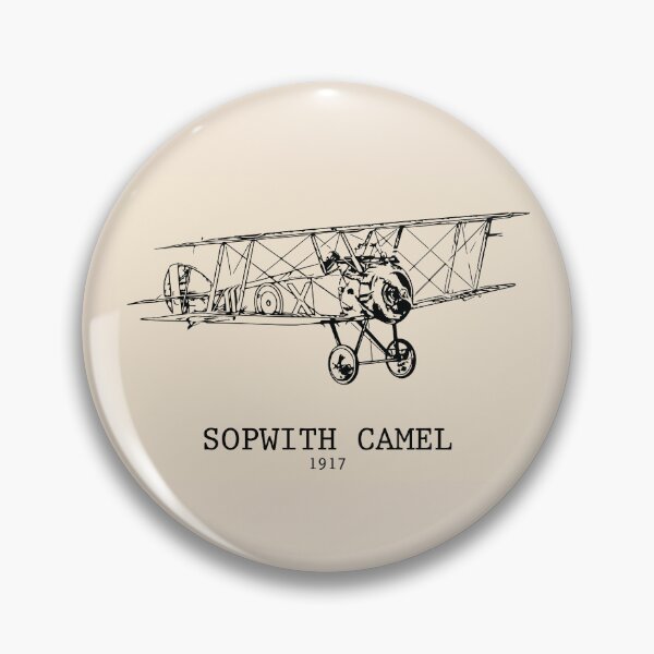 Item preview, Sopwith Camel World War I fighter plane designed and sold by Lakeric Cityscapes.