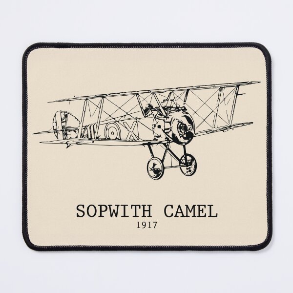 Item preview, Sopwith Camel World War I fighter plane designed and sold by Lakeric Cityscapes.