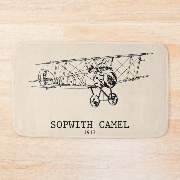 Item preview, Sopwith Camel World War I fighter plane designed and sold by Lakeric Cityscapes.