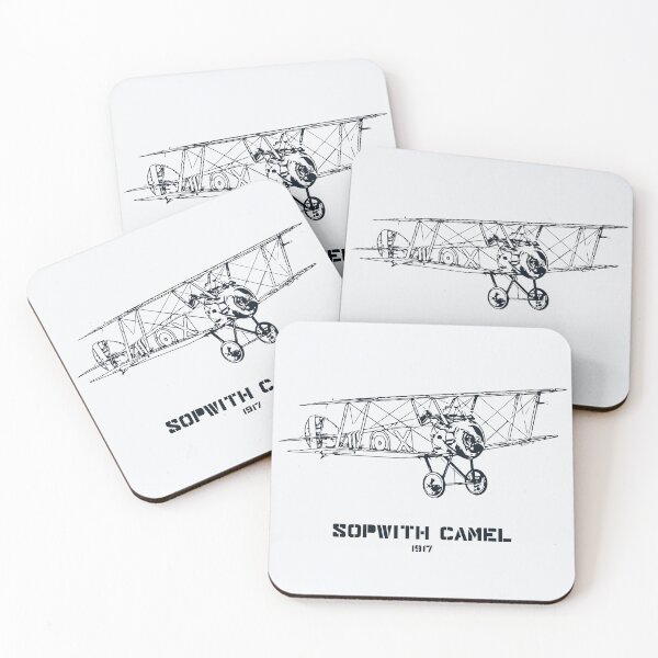 Item preview, Sopwith Camel World War I fighter plane designed and sold by Lakeric Cityscapes.