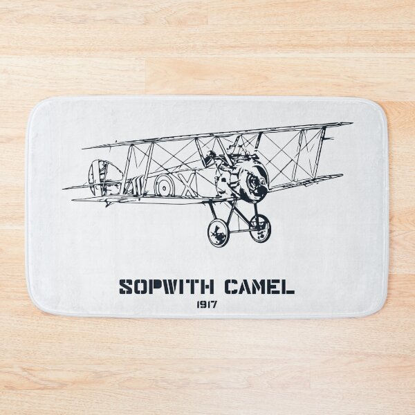 Item preview, Sopwith Camel World War I fighter plane designed and sold by Lakeric Cityscapes.