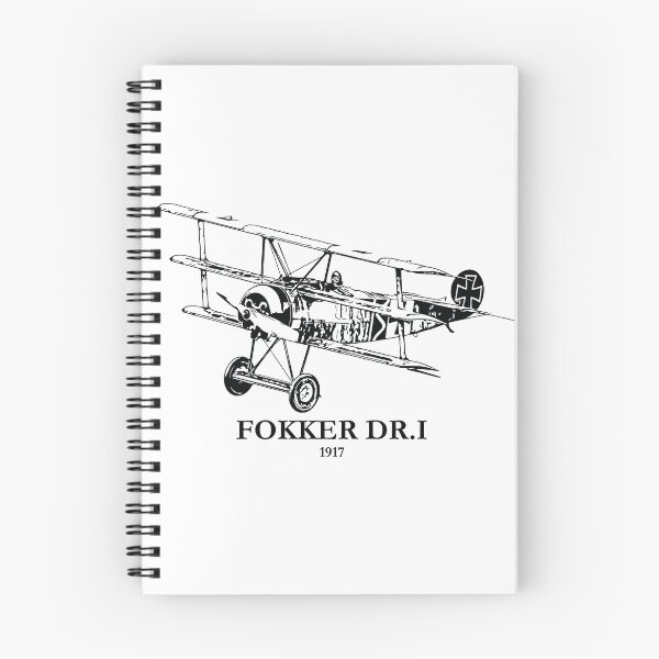 Item preview, Fokker Dr.I World War I Fighter Plane designed and sold by Lakeric Cityscapes.