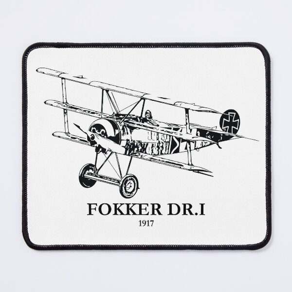 Item preview, Fokker Dr.I World War I Fighter Plane designed and sold by Lakeric Cityscapes.