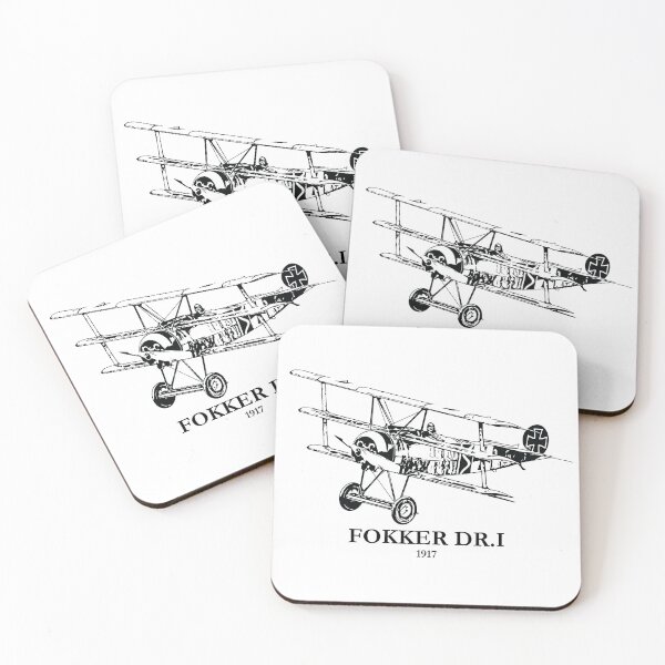 Item preview, Fokker Dr.I World War I Fighter Plane designed and sold by Lakeric Cityscapes.