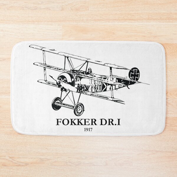Item preview, Fokker Dr.I World War I Fighter Plane designed and sold by Lakeric Cityscapes.