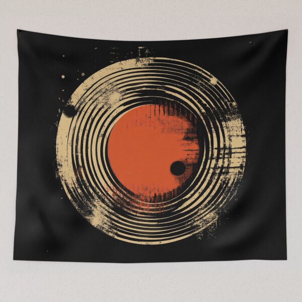 Item preview,  Ring Revolution: A Grunge Art  Circular Chaos designed and sold by MOONE FLOWER.