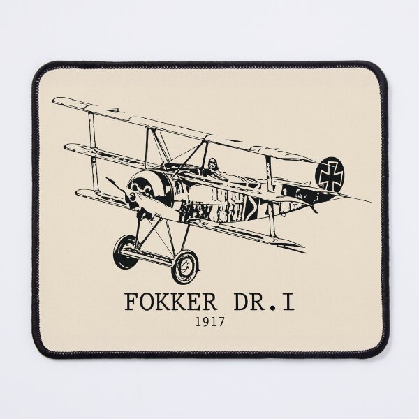 Item preview, Fokker Dr.I World War I Fighter Plane designed and sold by Lakeric Cityscapes.